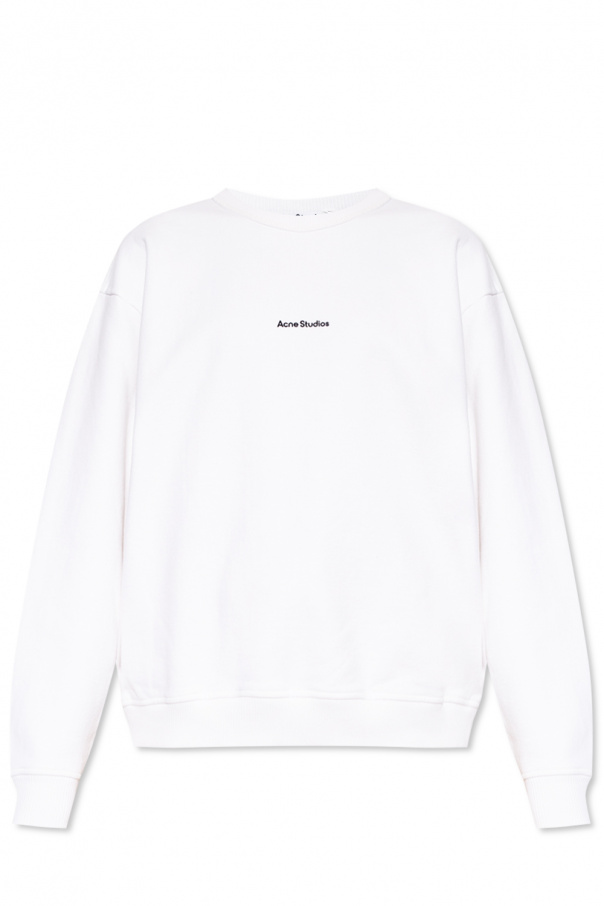 Acne white fashion sweater